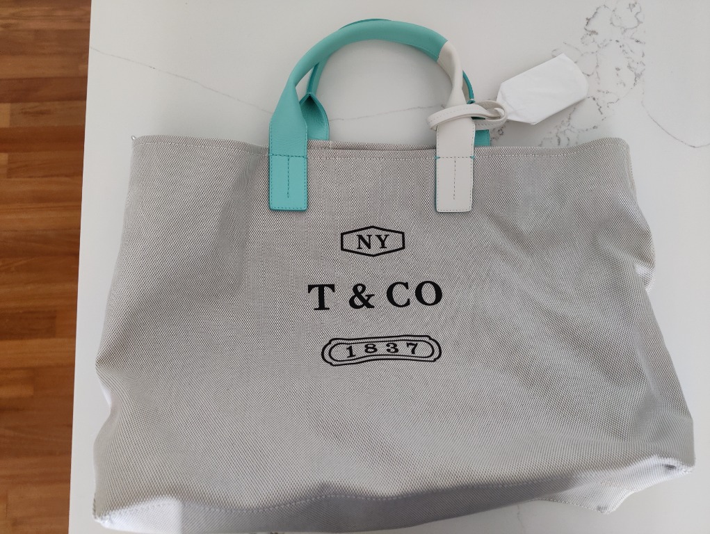 Tiffany and co tote bag hot sale