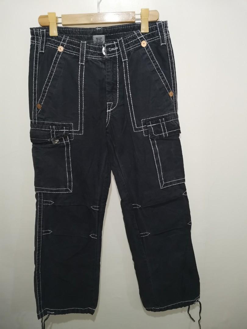 True religion cargo jeans top