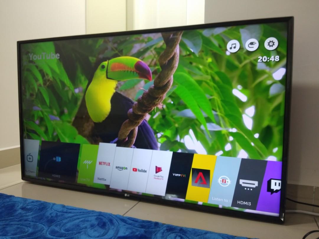 Tv Smart LG 49inc 4k uhd, TV & Home Appliances, TV ...