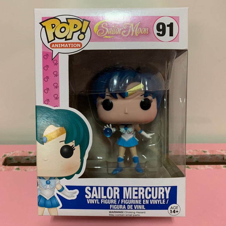 VAULTED FUNKO POP SAILOR MERCURY 91 SAILOR MOON, Hobbies & Toys, Toys &  Games on Carousell