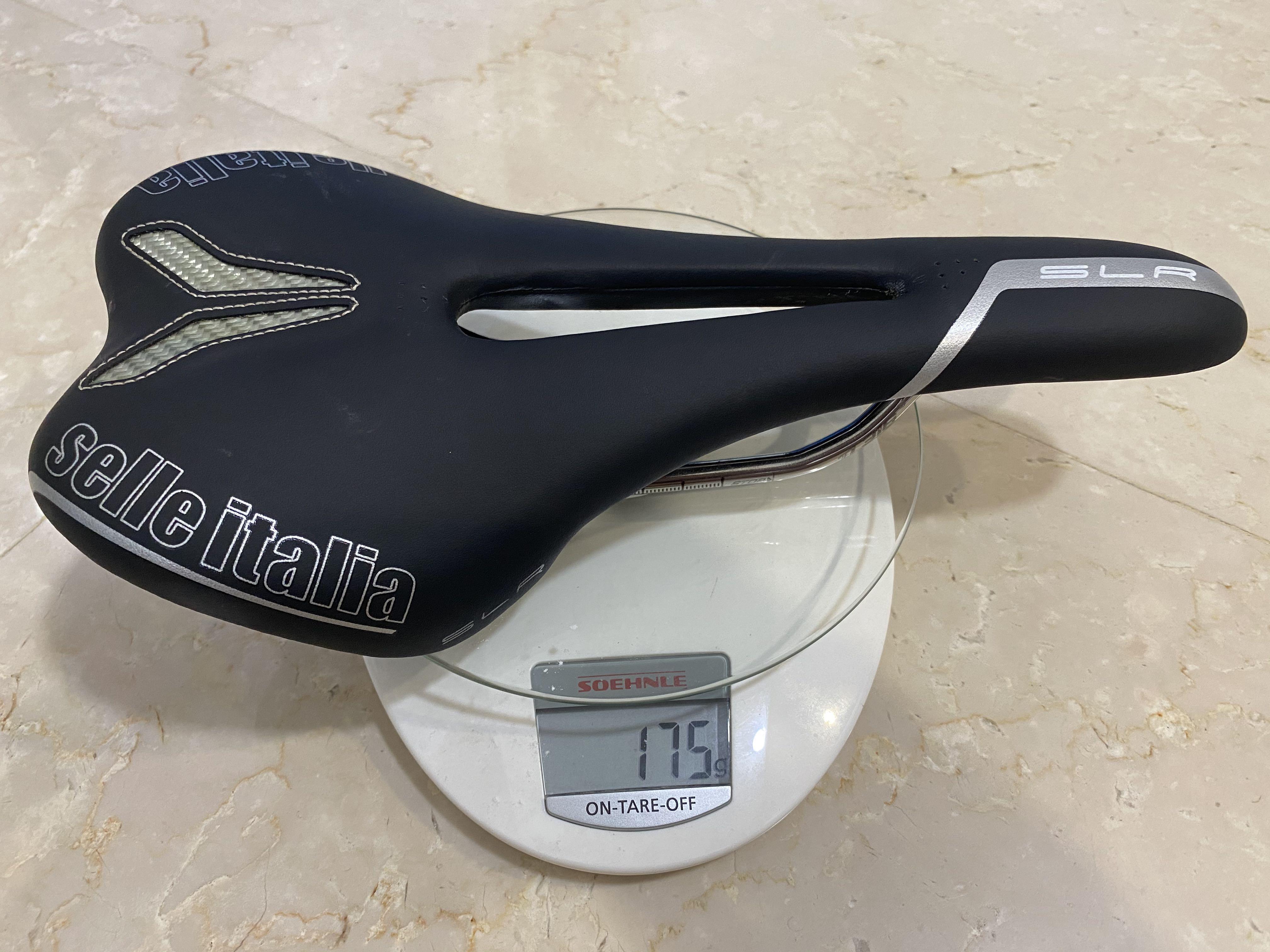 buitenaards wezen masker Profetie Very New Selle Italia SLR Flow saddle size S2, Sports Equipment, Bicycles &  Parts, Parts & Accessories on Carousell