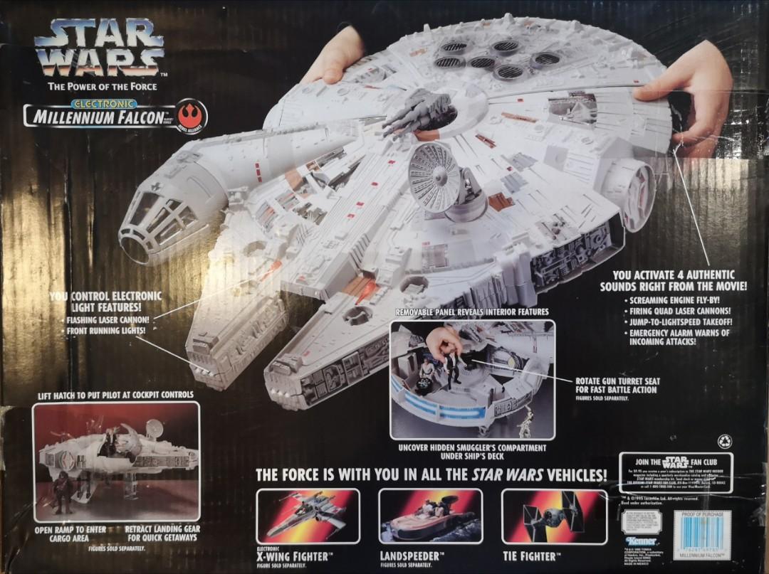 Kenner millennium falcon sales 1995