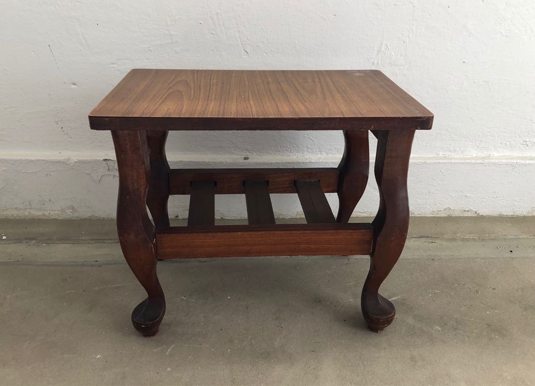 Vintage Retro Side Coffee Table, Furniture & Home Living, Furniture, Tables & Sets on Carousell