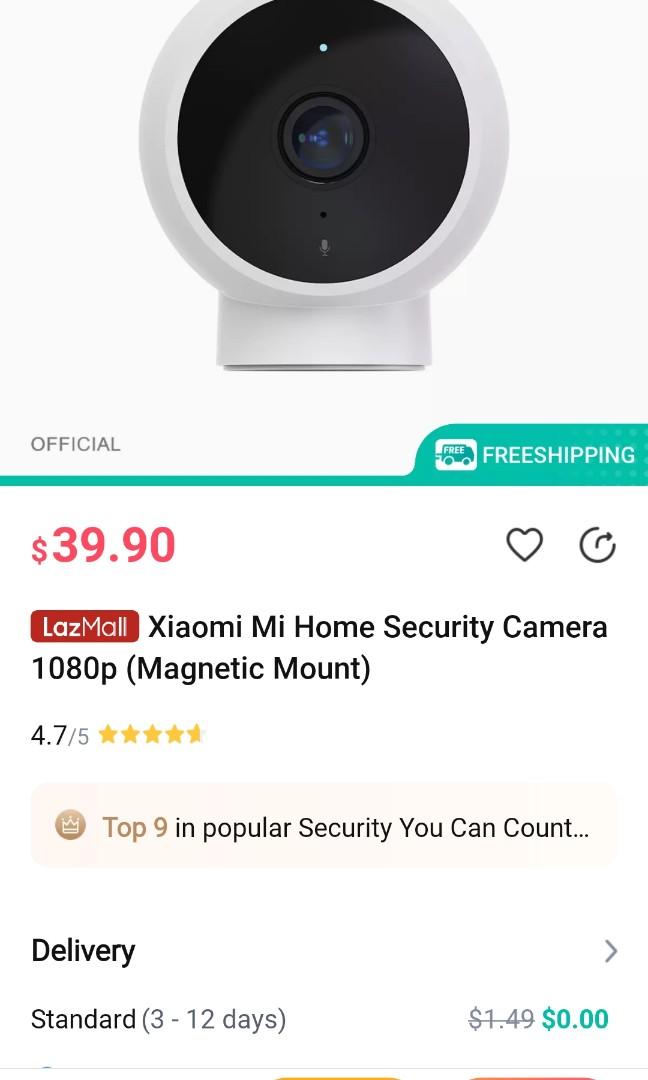 Xiaomi home camera, Furniture & Home Living, Security & Locks, Security