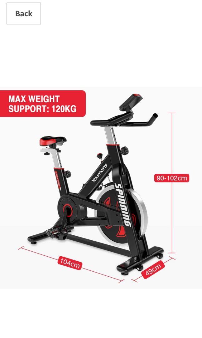 Cheapest in Carousell Yaumany Indoor Exercise Bike YMN 9321