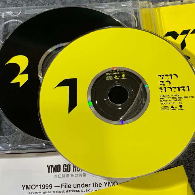 YMO - GO HOME 日版精選雙CD 坂本龍一Sakamoto 細野晴臣高橋幸宏Yellow