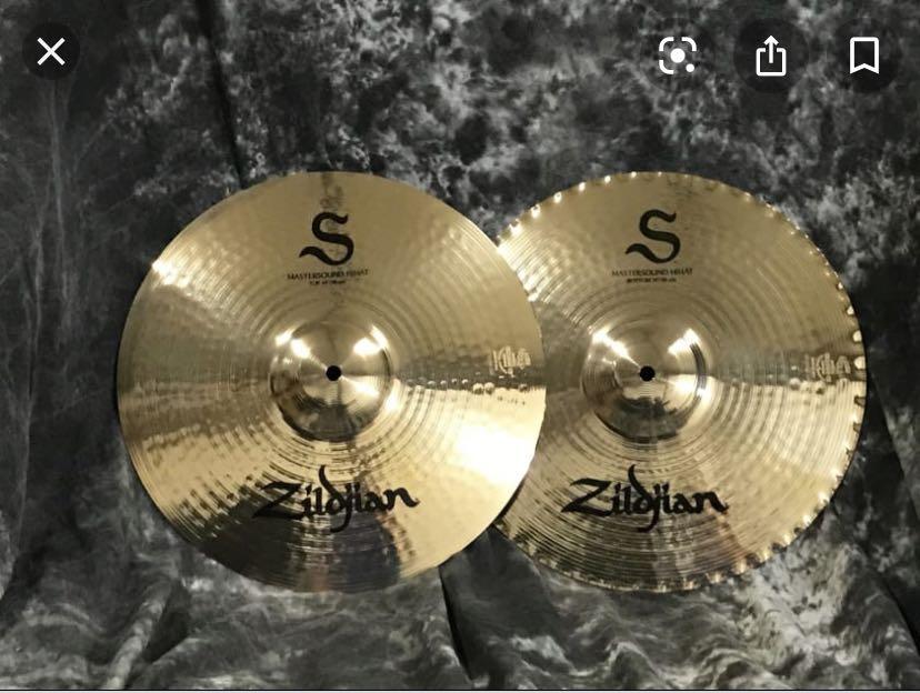Musical　Mastersound　Toys,　Media,　Music　Instruments　on　Hi　Zildjian　S　Hobbies　14　hat!,　Carousell