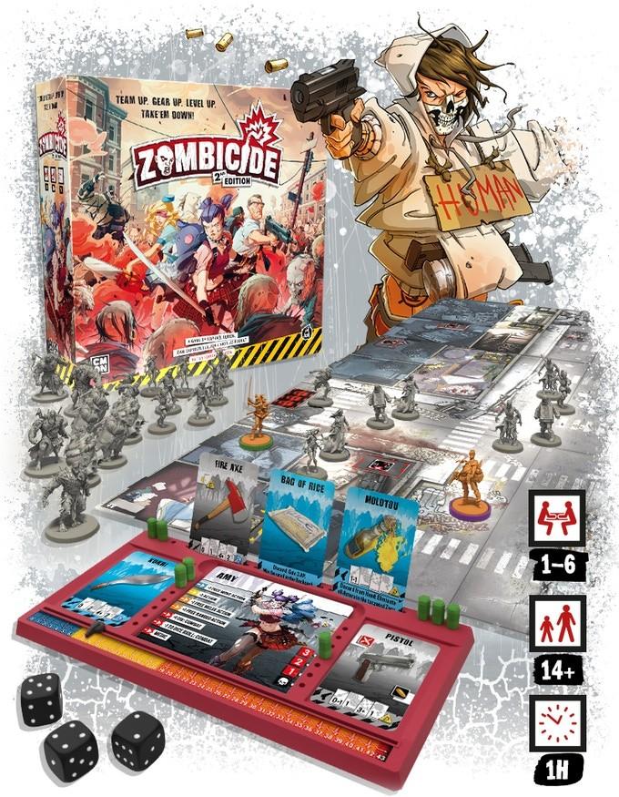 Zombicide: 2nd Edition - Board Game Insert - Tinkering Paws