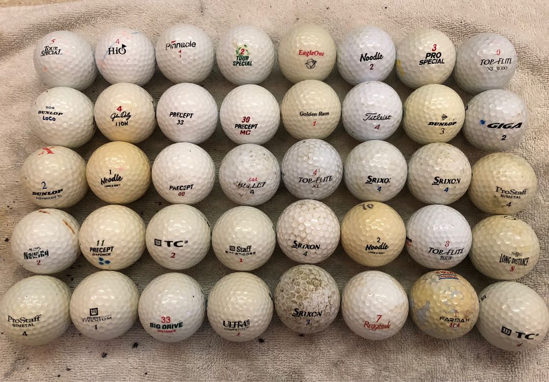 Cheap used golf balls Clearance