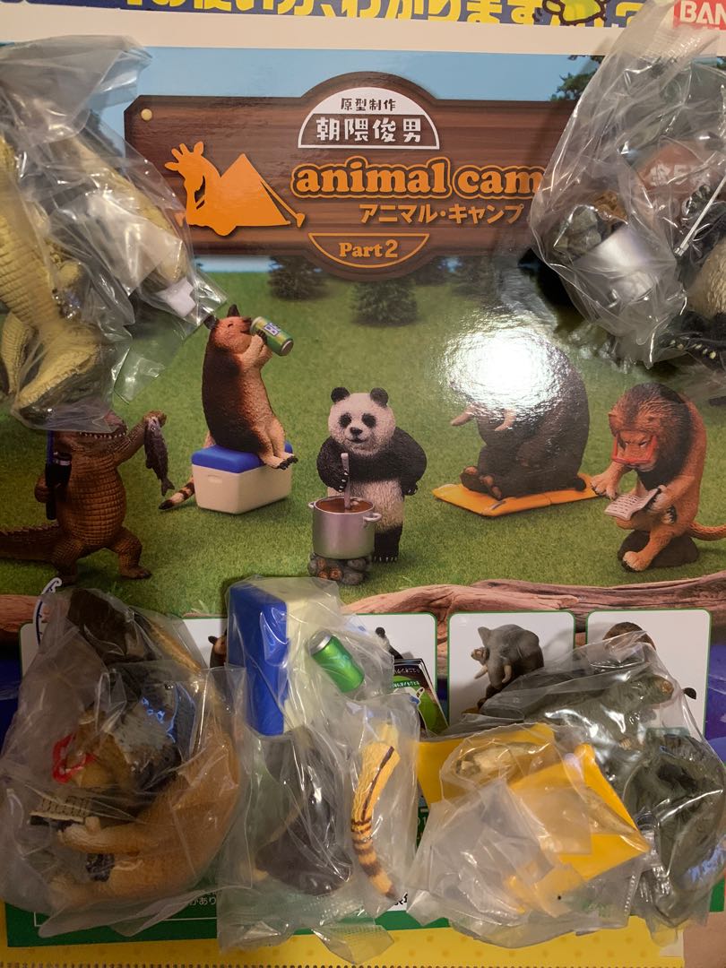 最後一套朝隈俊男露營2扭蛋不議價 玩具 遊戲類 玩具 Carousell