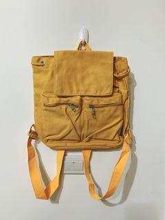 全新 帆布 後背包 清新
