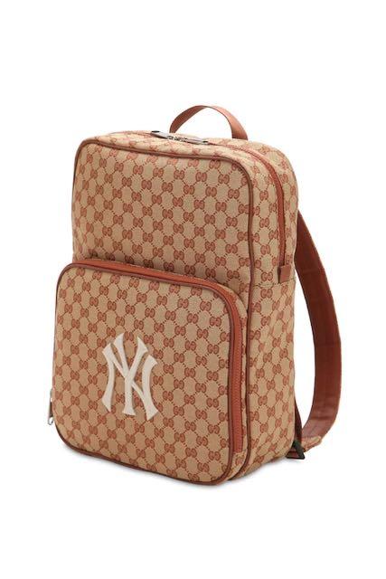 Gucci GG Supreme Backpack Brings Back NY Yankees