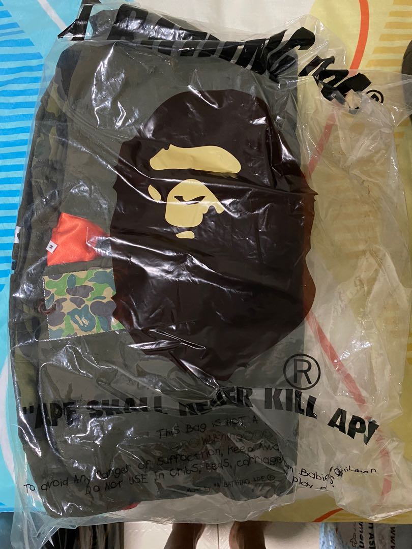A bathing ape plastic bag new arrivals