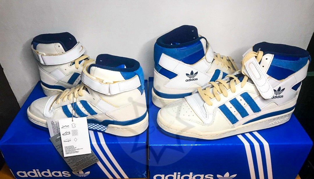 Adidas Forum 84 high OG white blue \