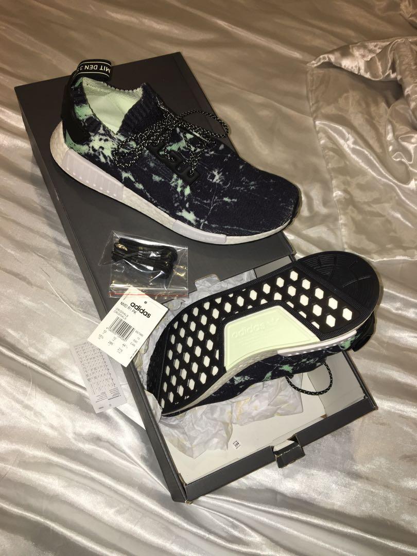 Adidas NMD R1 Prime Knit Green Marble