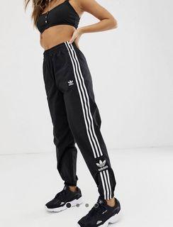 adidas logo pants womens