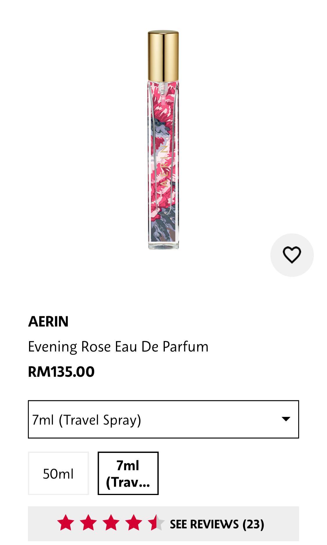 Aerin Evening Rose Eau De Parfum Health Beauty Perfumes Nail Care Others On Carousell