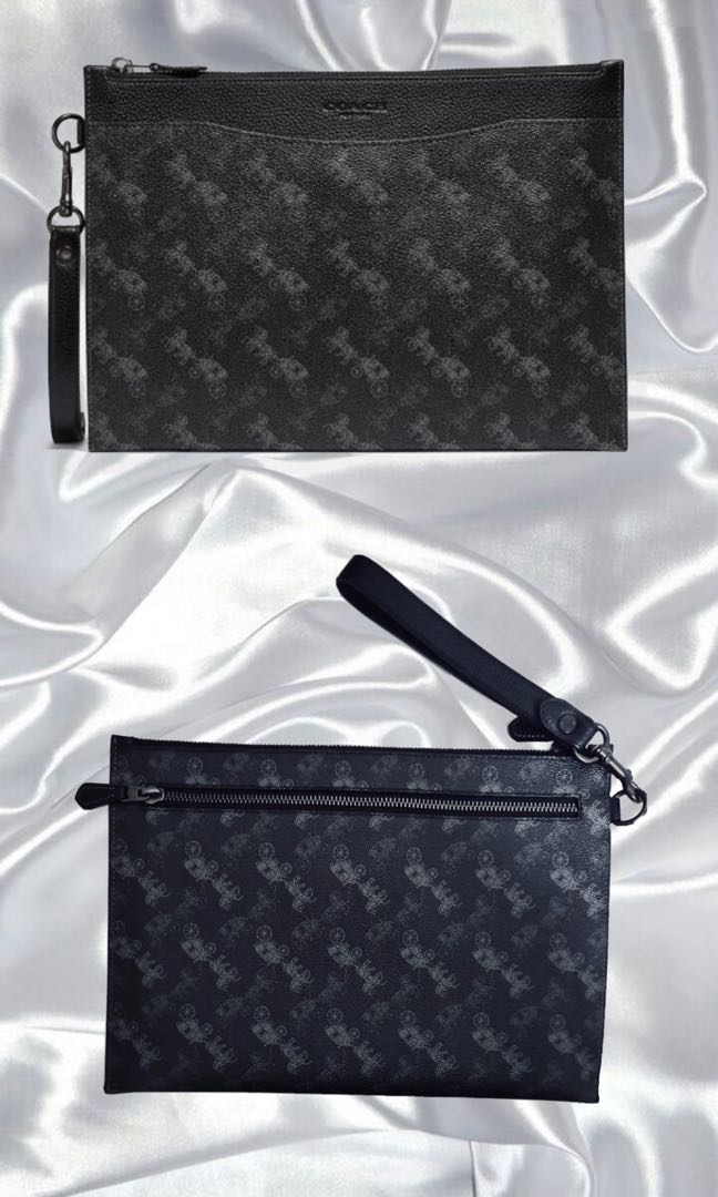 AUTHENTIC BRAND NEW COACH MEN CLUTCH BAG Luxury Bags Wallets
