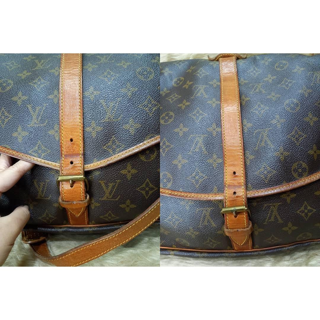 Authentic Louis Vuitton Saumur 35 Shoulder Bag Luxury Bags Wallets On Carousell