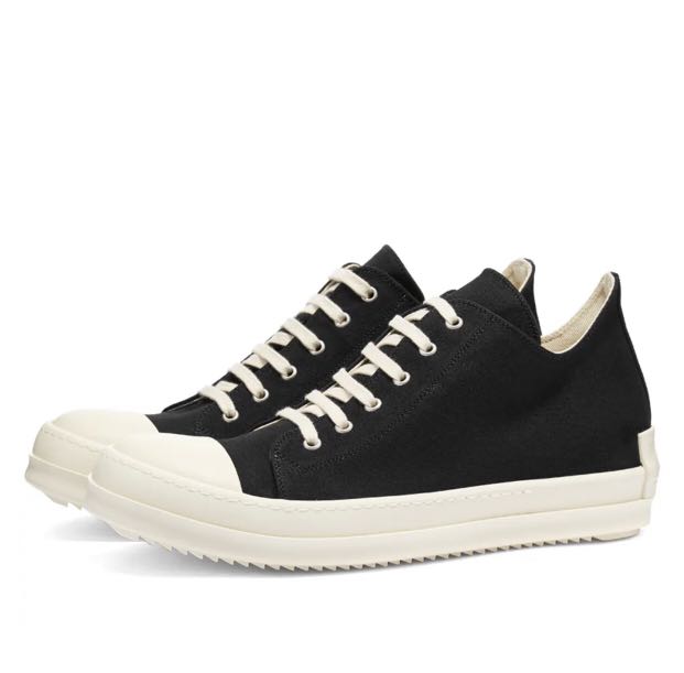 Rick owens Ramones low, Luxury, Sneakers & Footwear on Carousell