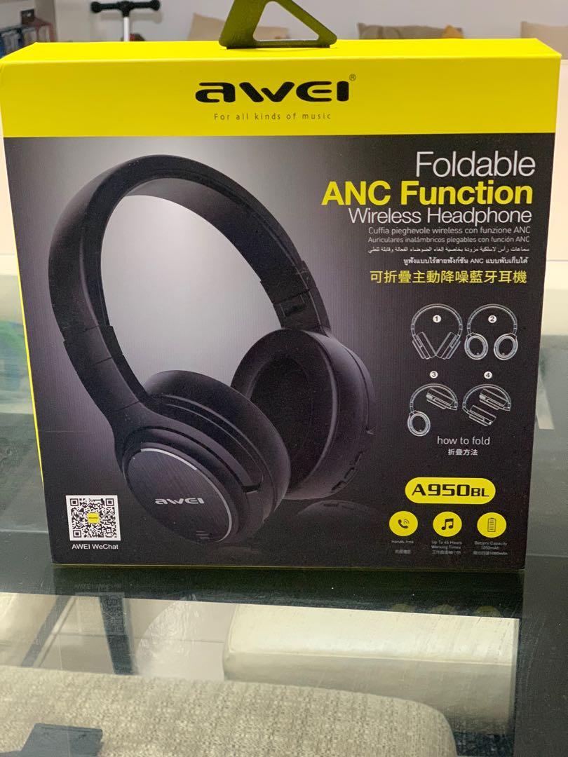 Veilig Praktisch tegel Awei A950BL ANC, Audio, Headphones & Headsets on Carousell
