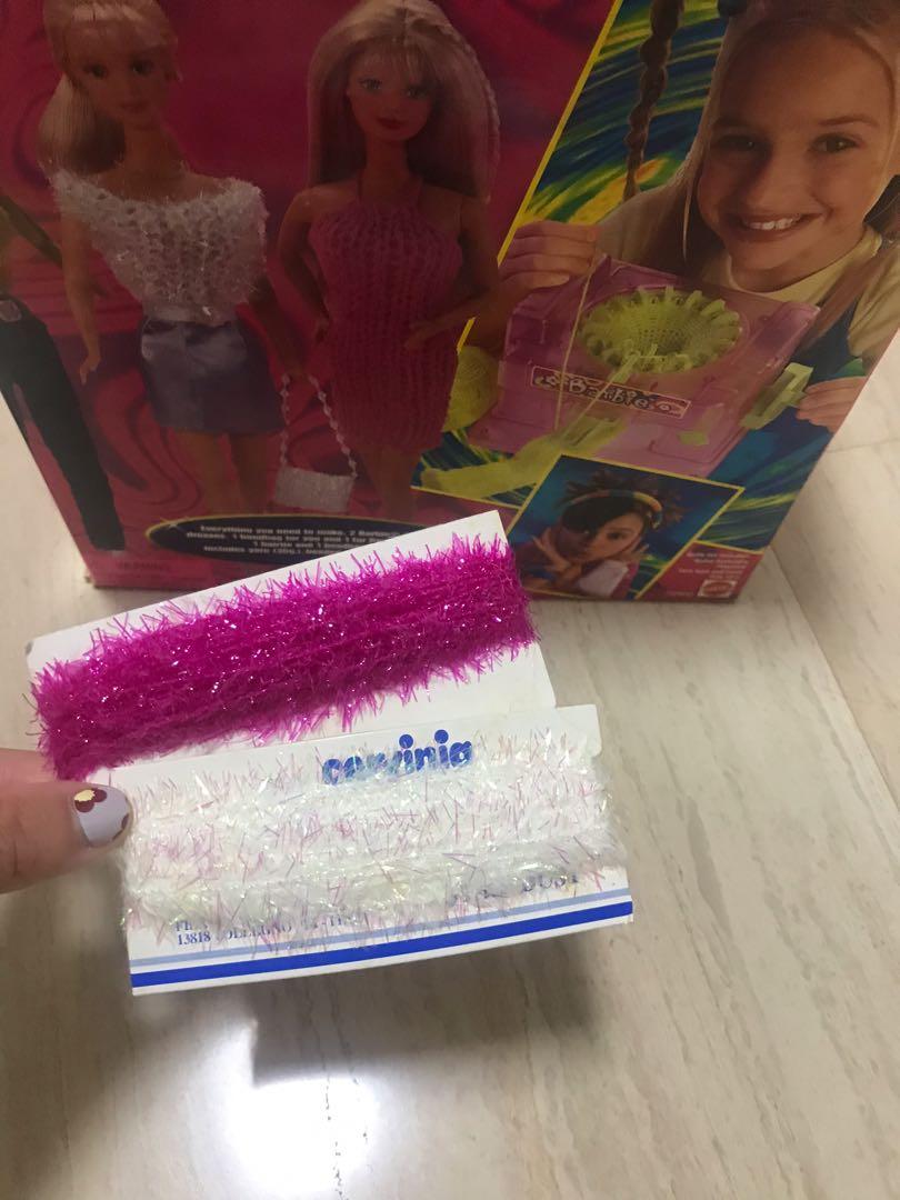Barbie Knit Hits Fashion Maker Vintage Hobbies Toys Stationery Craft Occasions Party Supplies On Carousell