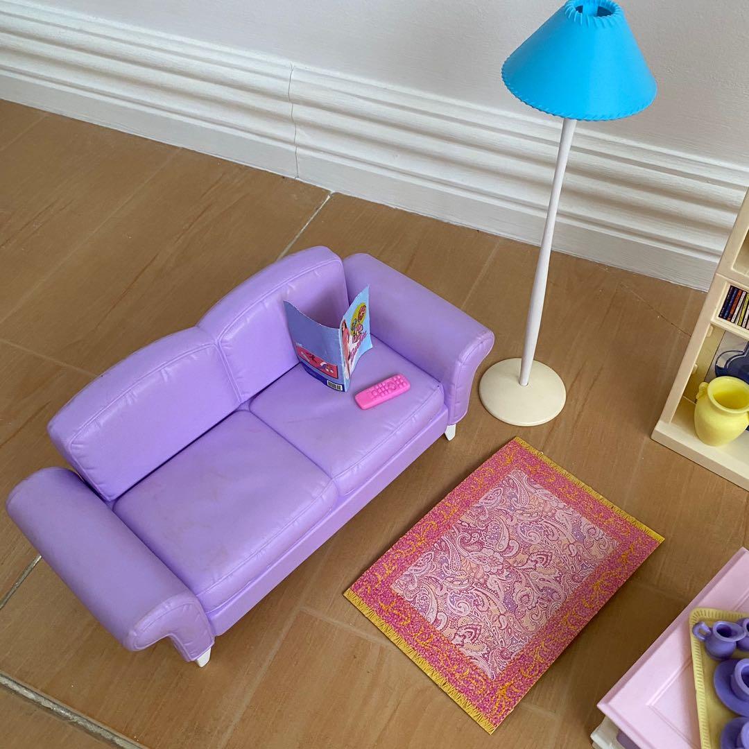 Barbie Living Room Set, Hobbies & Toys, Toys & Games on Carousell