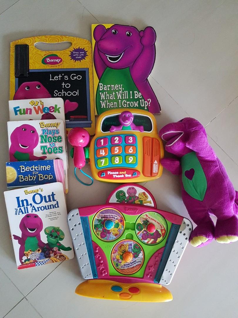 Barney Toys And Books Bundle Hobbies And Toys Books And Magazines Children