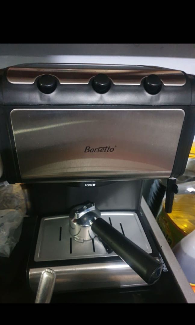 Barsetto espresso machine, TV & Home Appliances, Kitchen Appliances