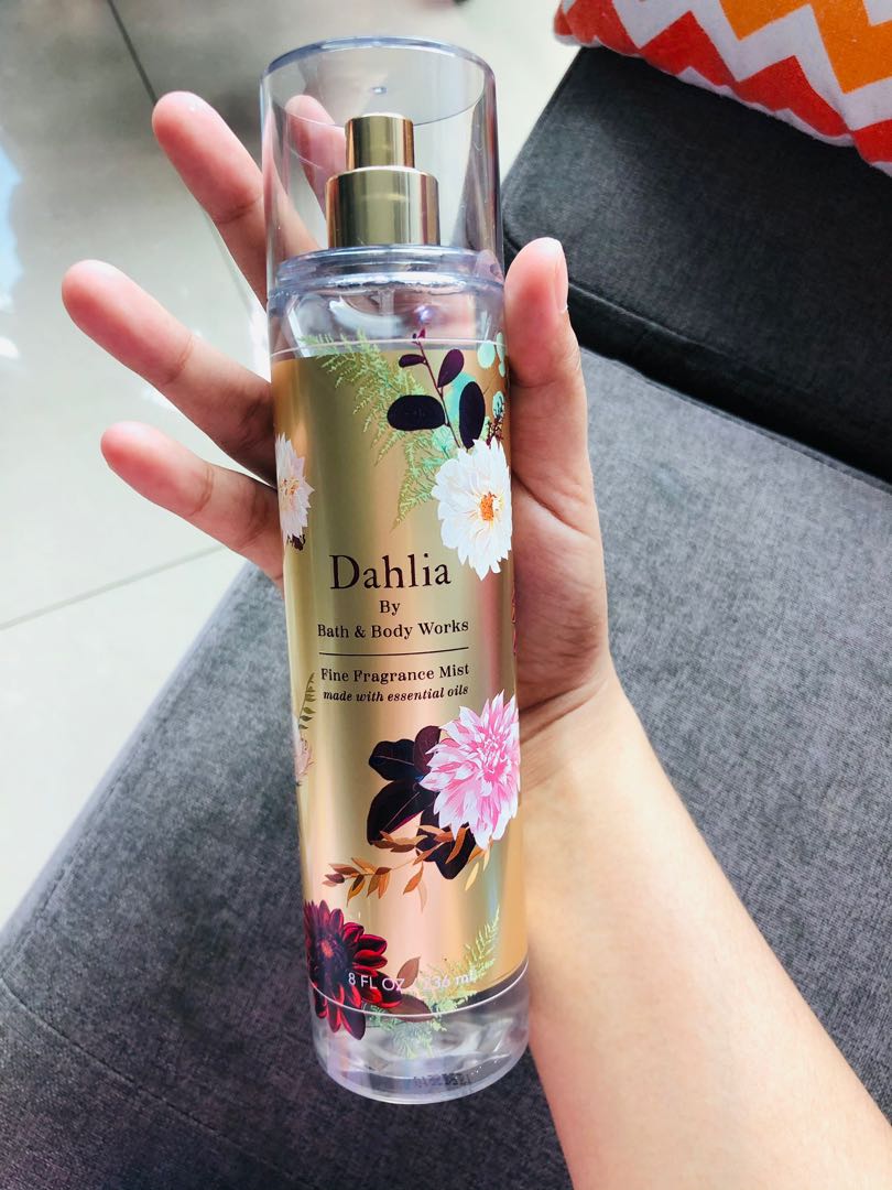 Dahlia perfume bath and body works outlet