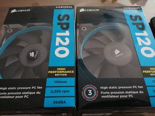BNIB Corsair SP120 twin pack x 2 packs