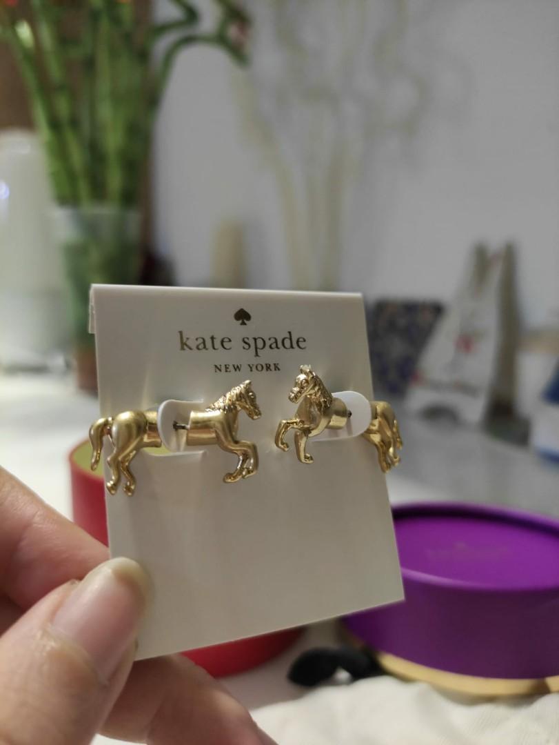 Kate spade cheap horse earrings