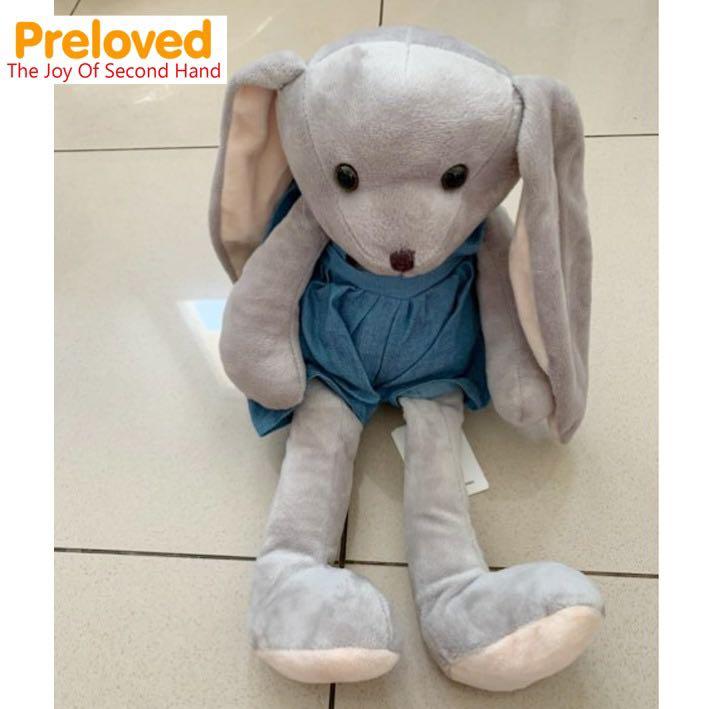 Boneka Kelinci Telinga Panjang Miniso Toys Collectibles Mainan Di Carousell