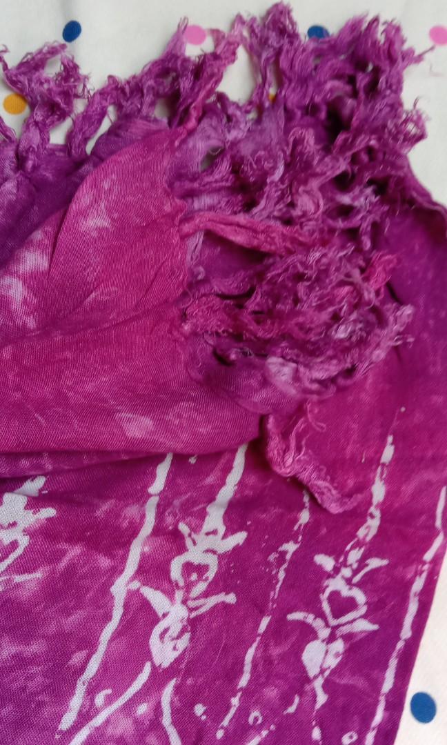 Boracay Scarf - Purple (Category: Scarves) located in Valenzuela. Submitted by lovinghandmedowns (Listing ID 1078334746, Image 2). Description: Downsizing shirts and dresses. RFS: Decluttering. Limited space on our new house. 🛑 LAST PRICE POSTED. NO HAGGLING PLEASE. 🛑 🛑🛵 NO SHOPEE CHECK OUT. For pick up or shipping via Lalamove, Grab or Mr. Speedy (Shipping Fee c/o buyer's expense. 📍Location: Gen. T. De Leon Valenzuela City 🧾 MOP: via GCash