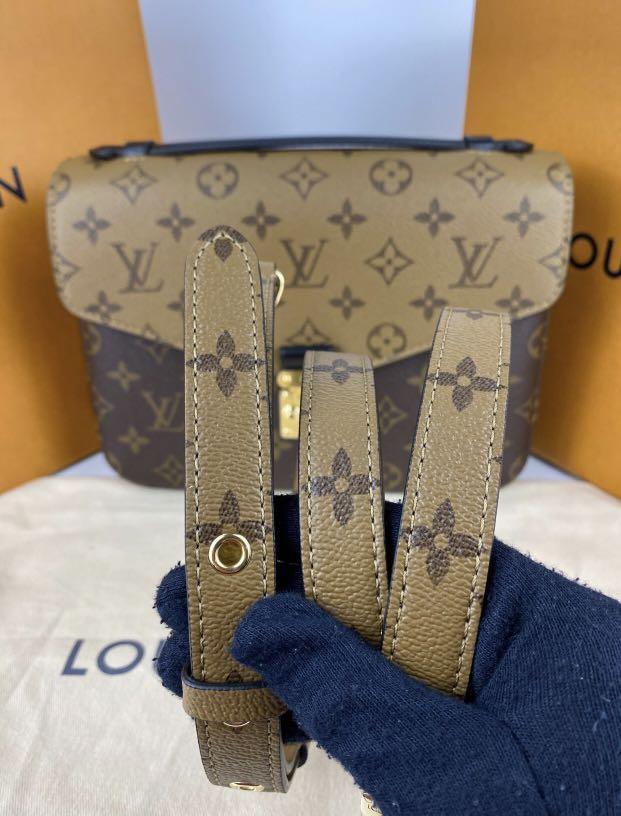 Brand New!Louis Vuitton Pochette Metis reverse monogram (date code FO5210)  January 25, 2021 receipt, Luxury, Bags & Wallets on Carousell