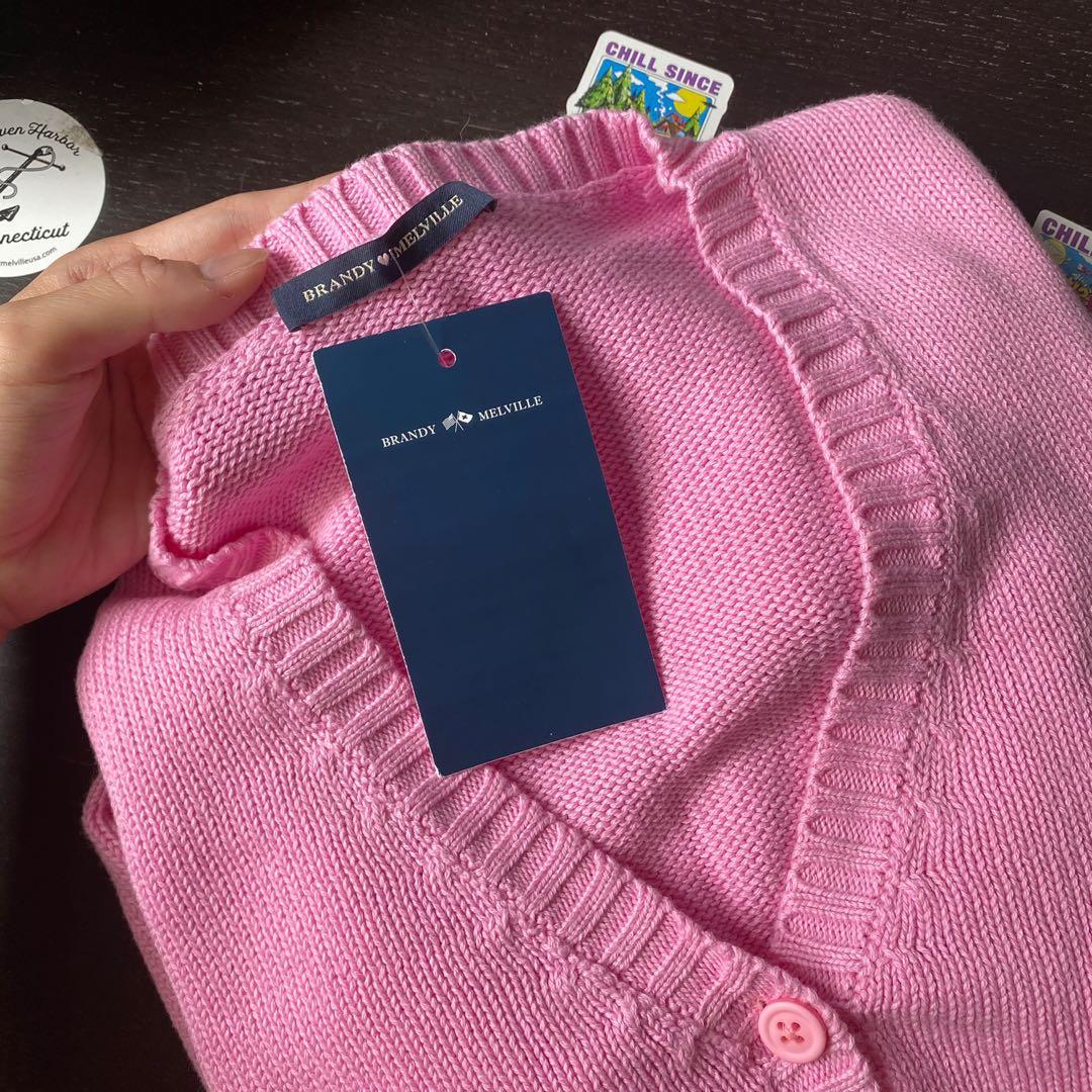 Brandy melville billie sweater pink outlet