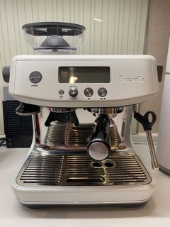 Breville 咖啡機BES878 白色BES878SST, 家 