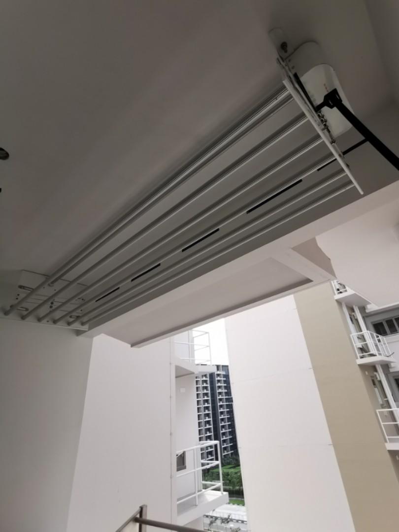 Hdb service yard shop laundry rack