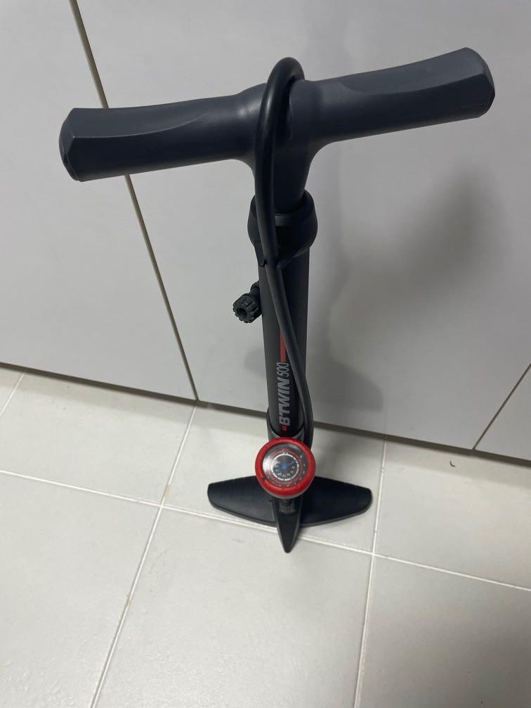BTwin 500 air pump Sports Equipment Bicycles Parts Parts Accessories on Carousell