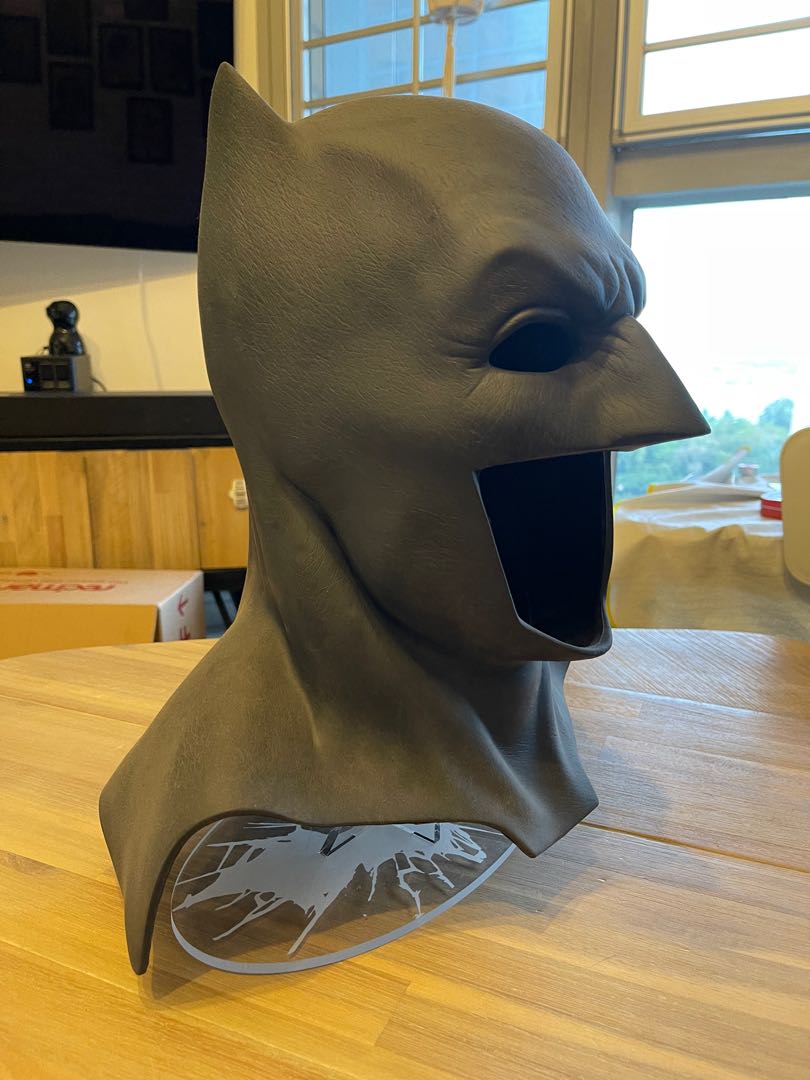Last 24 hours! BVS Batman Cowl - wearable prop replica, Hobbies & Toys,  Toys & Games on Carousell