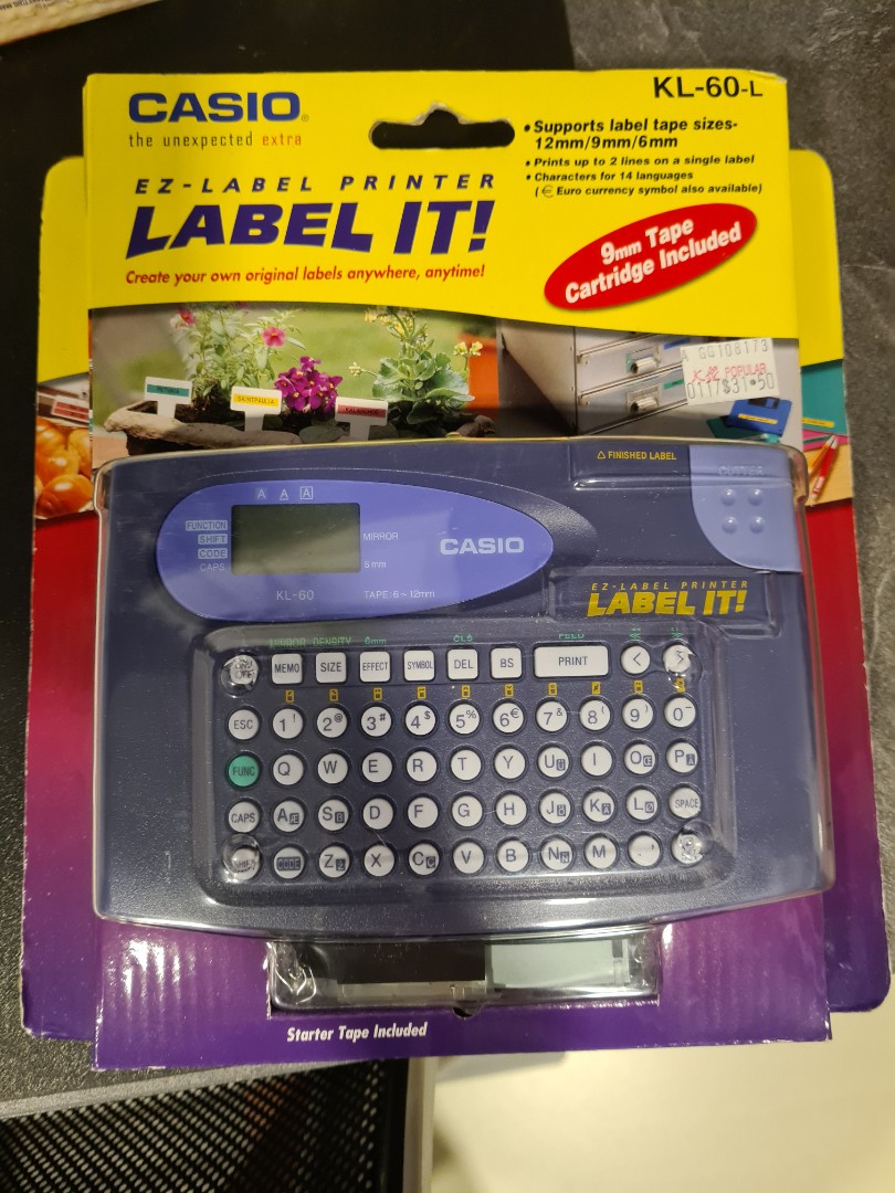 Casio Label printer, Computers & Tech, Printers, Scanners & Copiers on