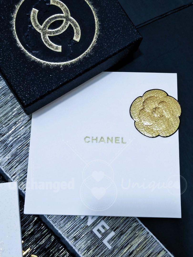 CHANEL Parfums N5 ASK FOR THE MOON Greetings Card Gift Box