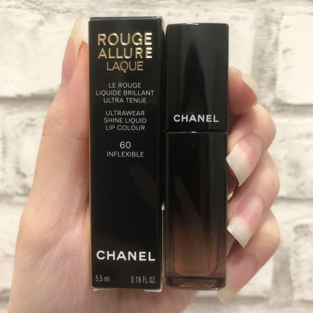 Chanel Rouge Allure Laque Lipstick - 60 Inflexible, Beauty