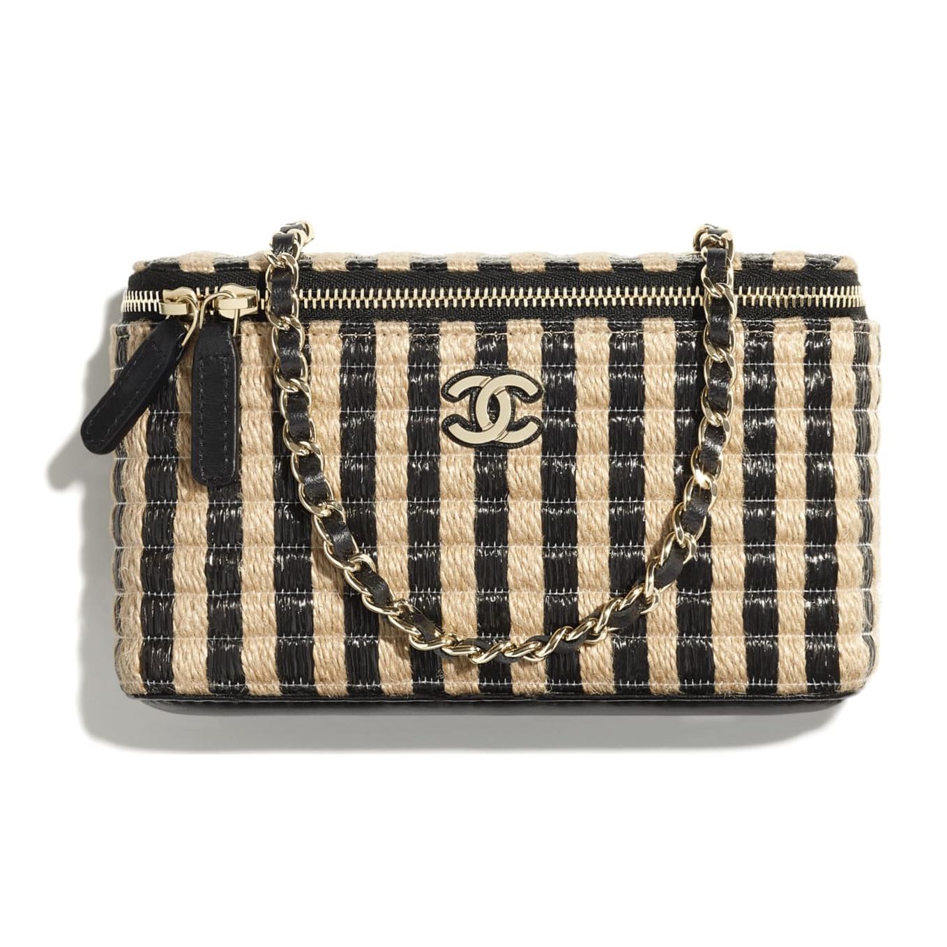 Chanel 2025 raffia vanity