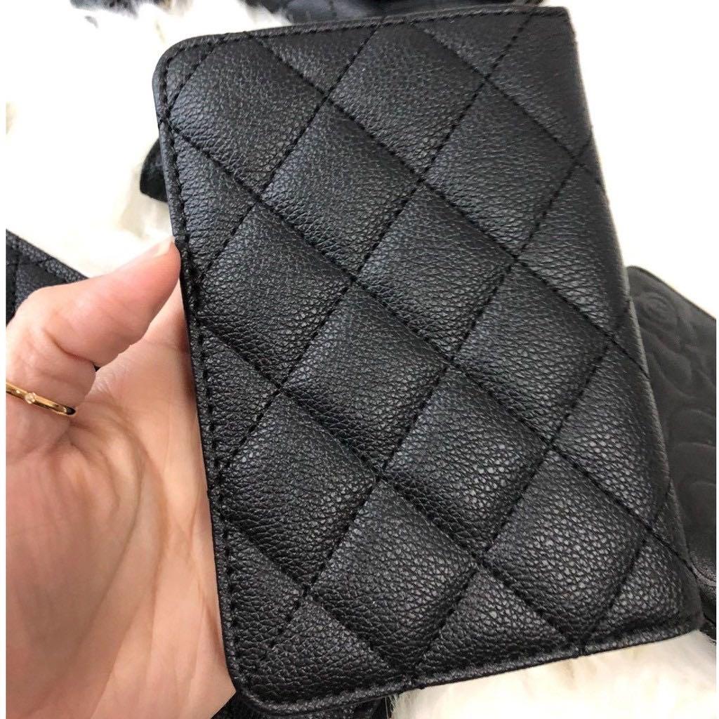 🌸 Chanel Passport Holder with Box - PM - Fashion Love Doha