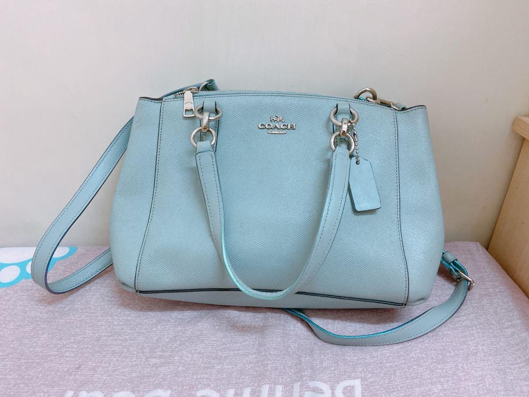 Coach tiffany blue bag best sale