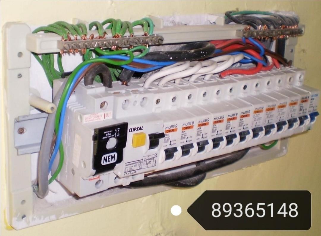 DB box. RCCB / RCD. CB. circuit breaker Change Replace HDB & Office ...