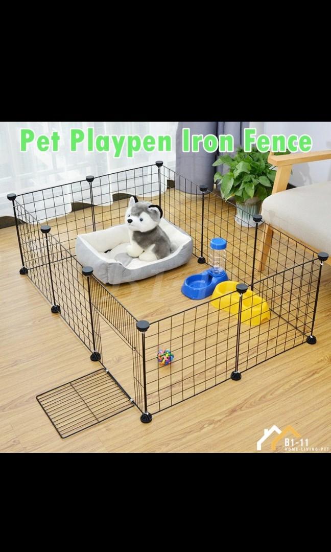 homemade dog playpen