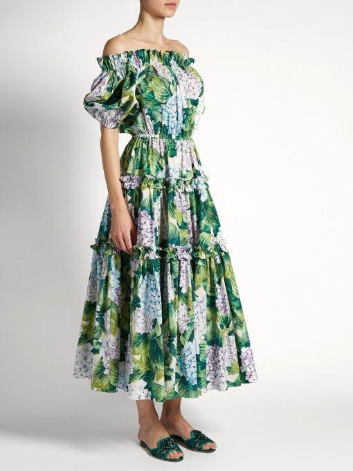 Dolce & Gabbana ortensia dress (Category: Luxury Apparel) located in Manila. Submitted by sasascloset24 (Listing ID 1078299413, Image 1). Description: D&G ortensia dress 💯 authentic personally store bought in Paris WORN ONCE only with D&G paper bag and Receipt fits small-medium with garterized waist .