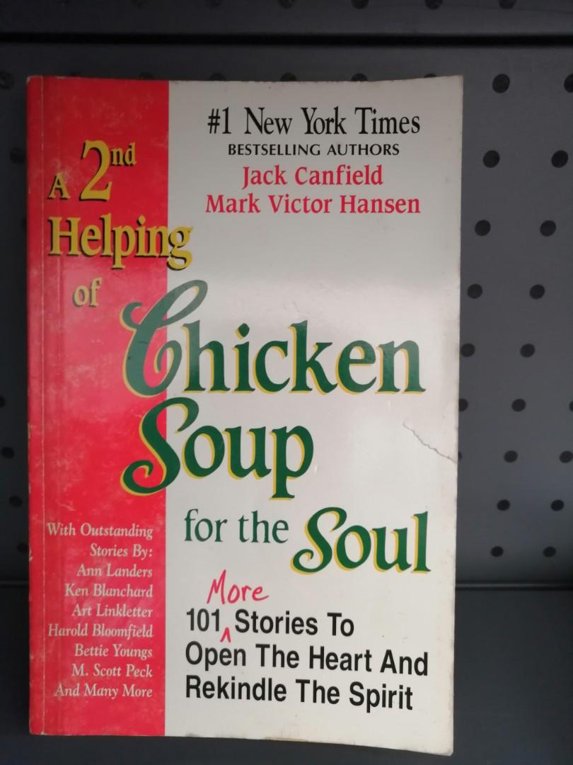 English Book A 2nd Helping Of Chicken Soup For The Soul Books Stationery Books On Carousell
